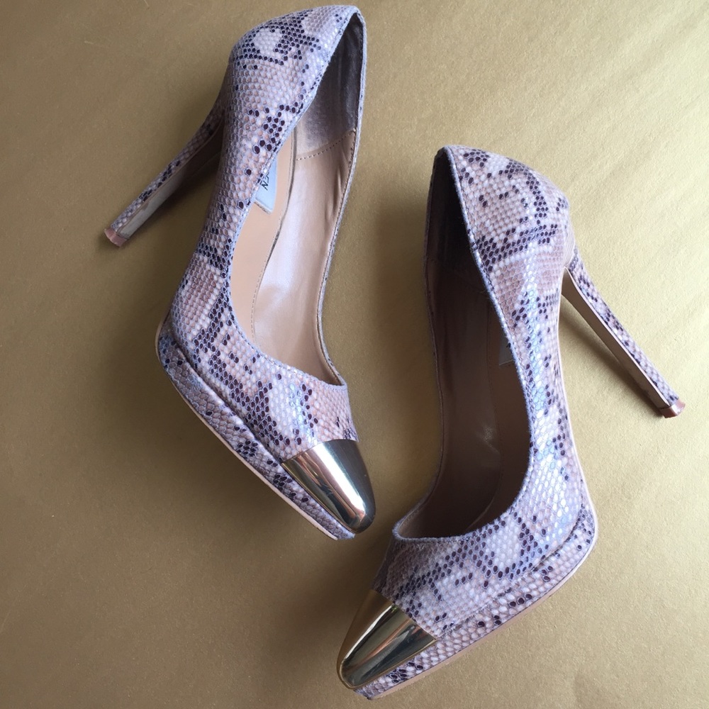 Steve Madden Snakeskin Heels - Picture 4 of 8